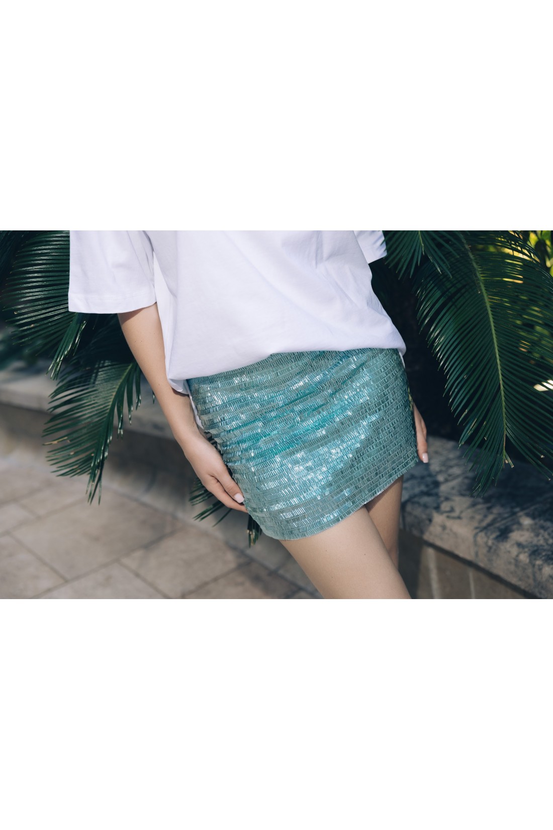 Crystal Mint Skirt